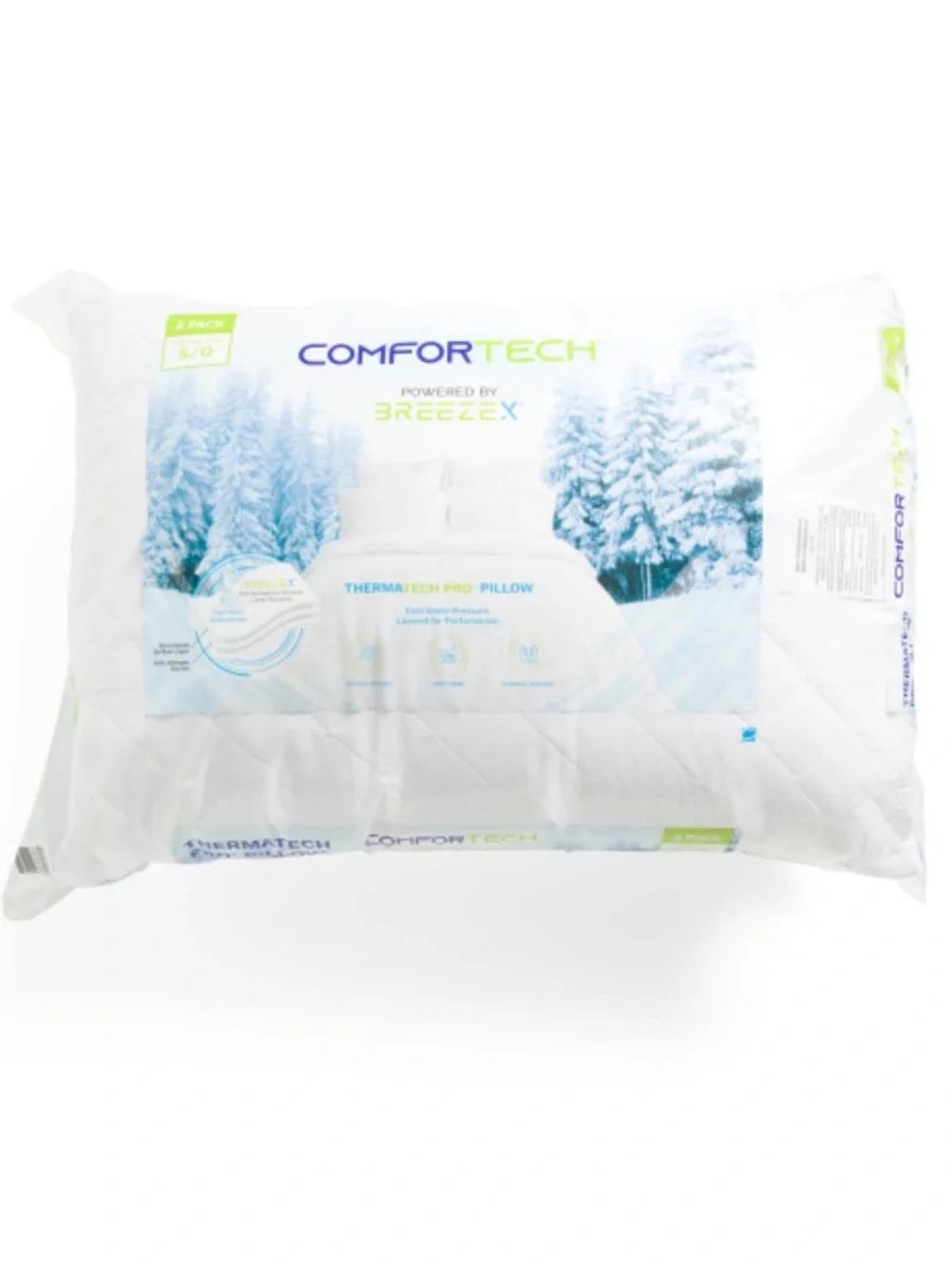 COMFORT TECH 2Pk Cooling Pillows